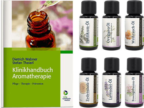 Set Buch und Ätherische Öle